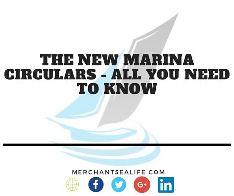 MARINA Circulars .